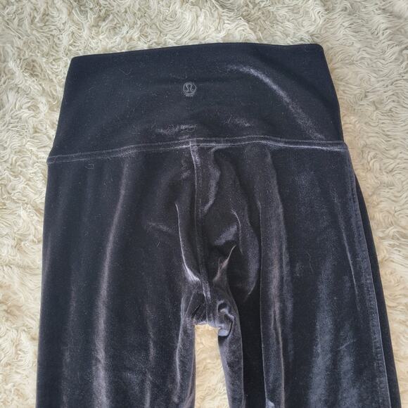 Lululemon Wunder Lounge High-Rise Tight 28" Velvet Black Size 6 - Picture 6 of 8